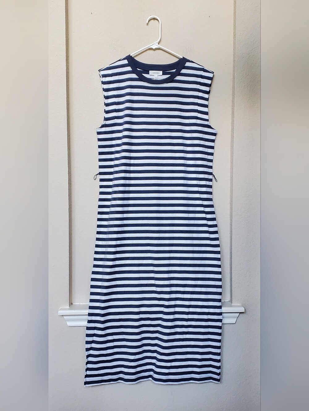 Haven Well Within Striped Sleeveless Dress.  Size Medium